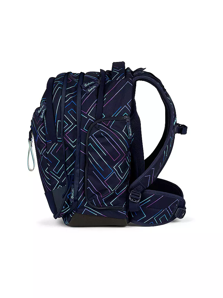 SATCH | Schulrucksack Match Purple Laser | dunkelblau