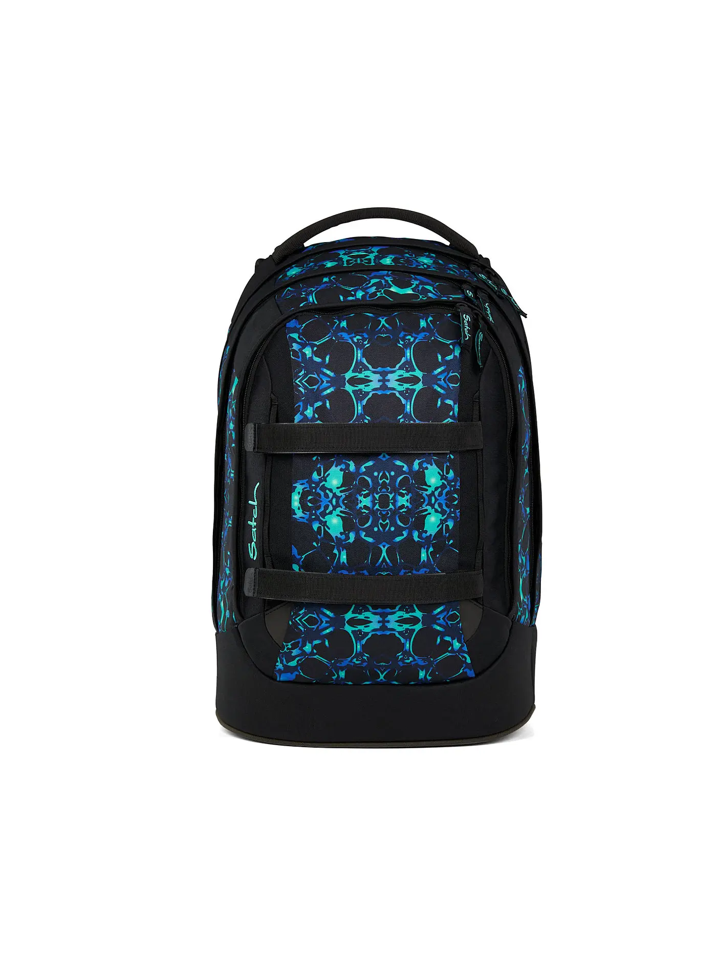SATCH | Schulrucksack Pack  Caleido Blue | schwarz