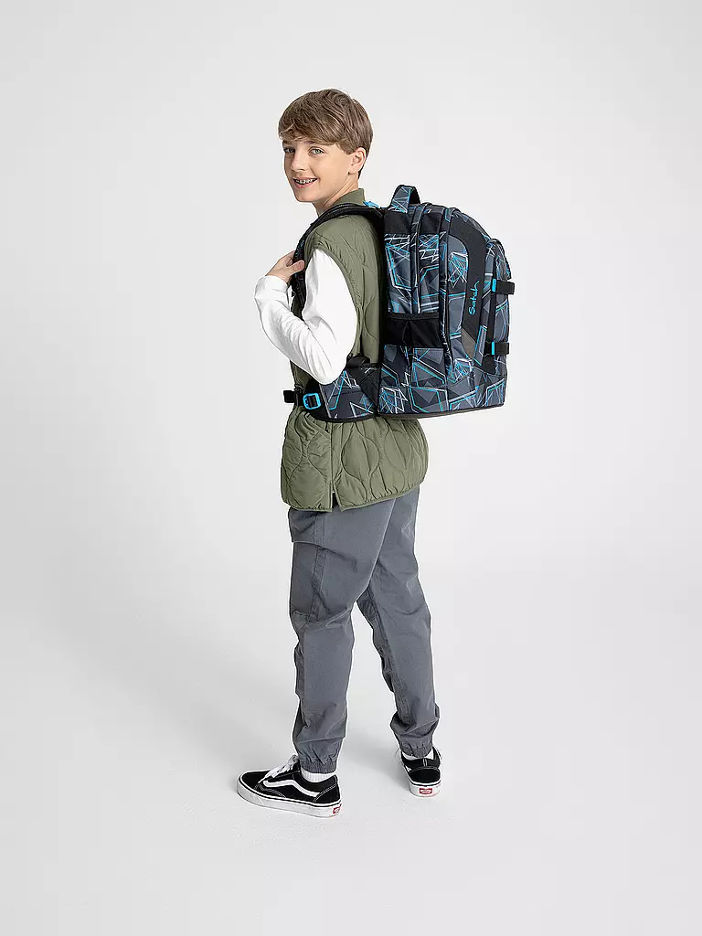 SATCH | Schulrucksack Pack - Deep Dimension | blau