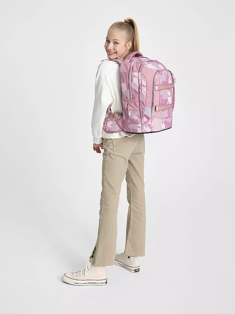 SATCH | Schulrucksack Pack - Heartbreaker | rosa