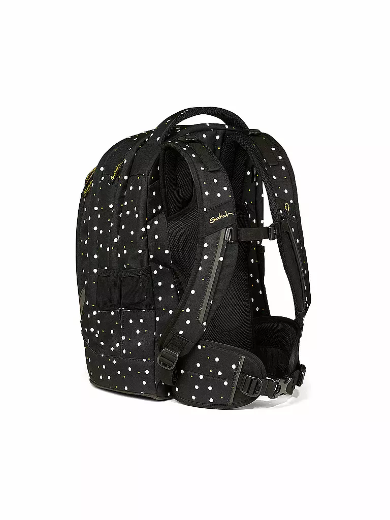 SATCH | Schulrucksack Pack - Lazy Daisy | schwarz