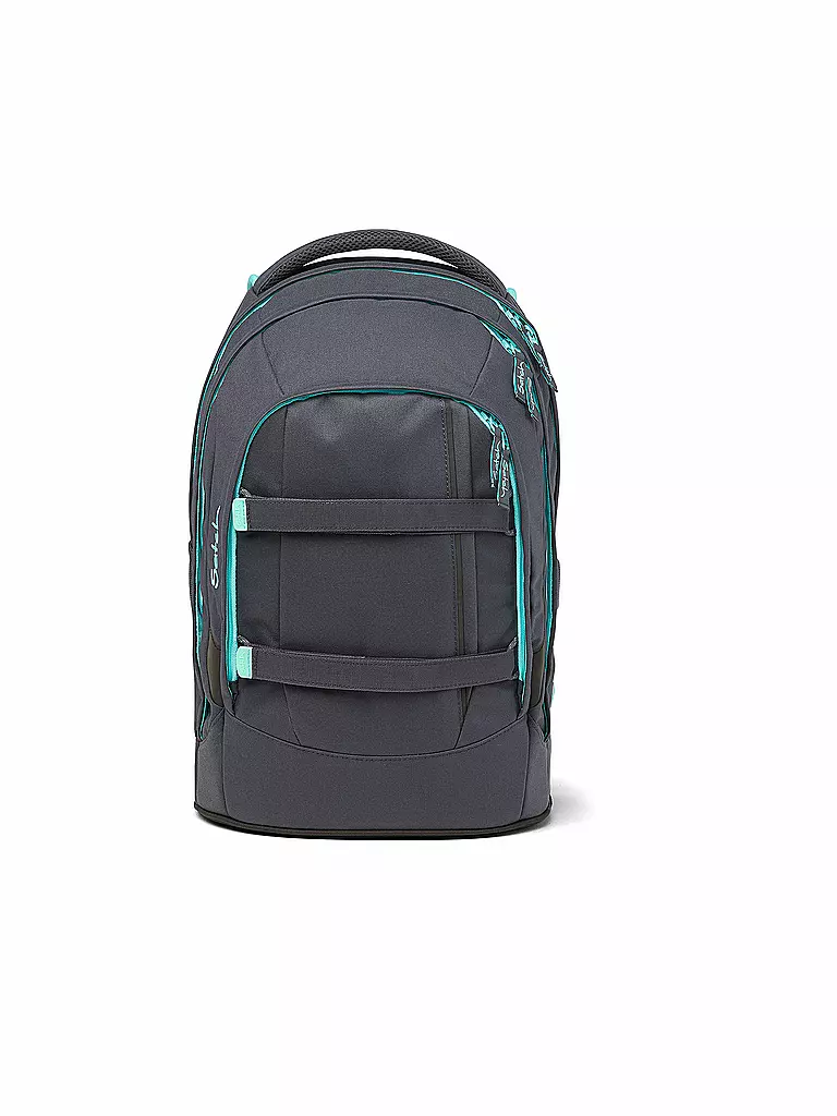 SATCH | Schulrucksack Pack - Mint Phantom | grau