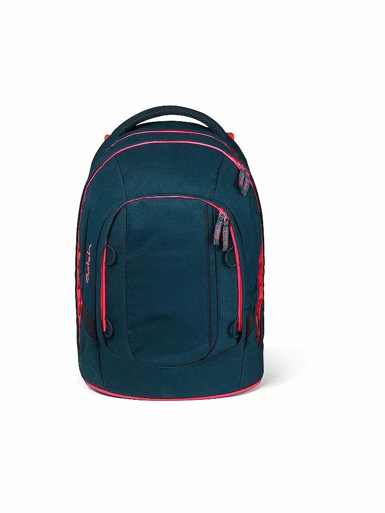 SATCH | Schulrucksack Pack - Pink Phantom | dunkelblau