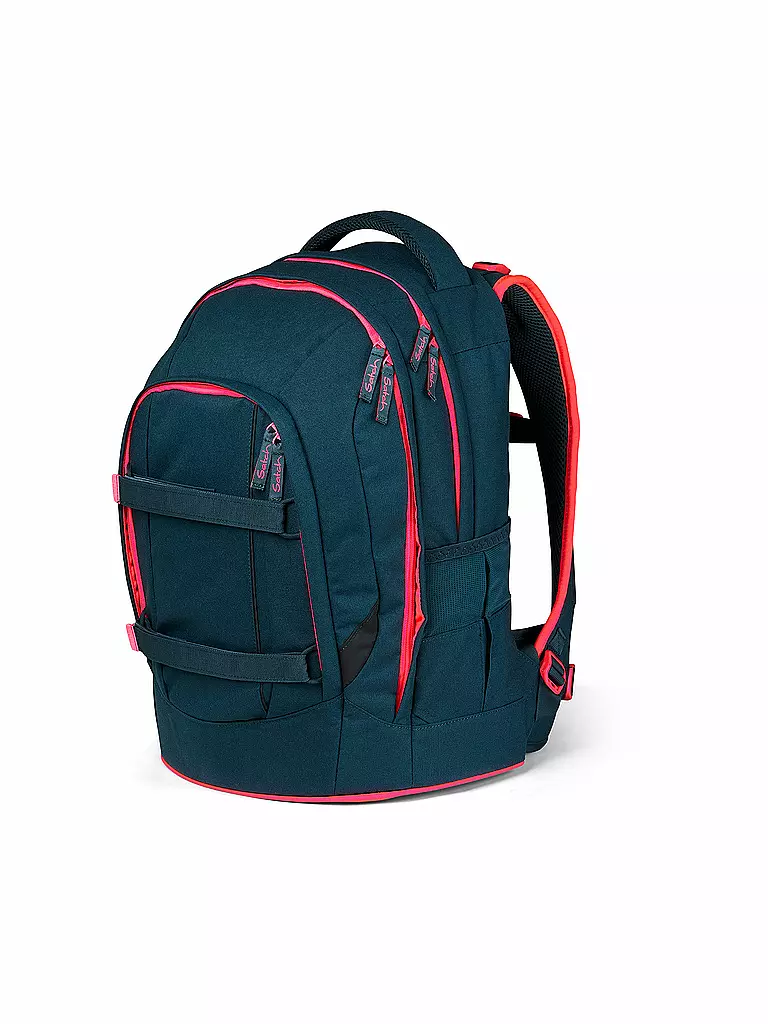 SATCH | Schulrucksack Pack - Pink Phantom | dunkelblau