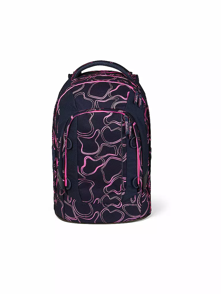 SATCH | Schulrucksack Pack - Pink Supreme | dunkelblau