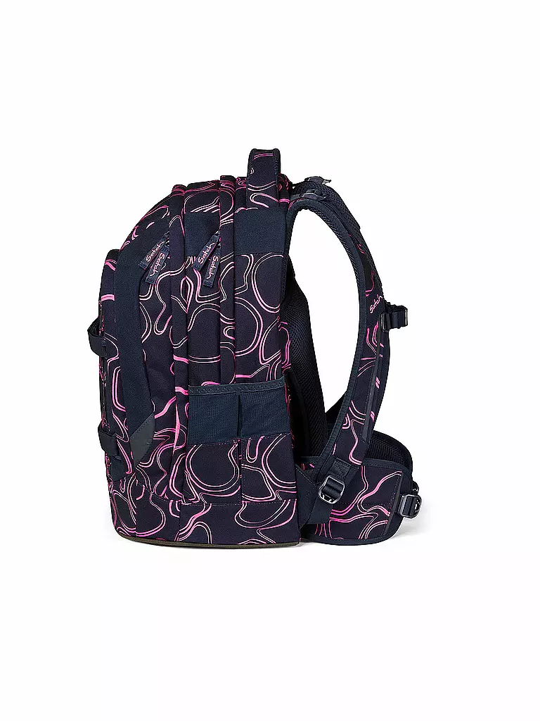 SATCH | Schulrucksack Pack - Pink Supreme | dunkelblau