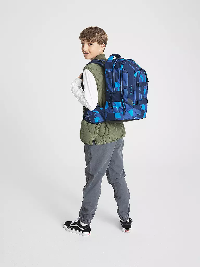 SATCH | Schulrucksack Pack - Troublemaker | blau