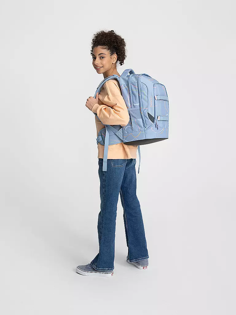 SATCH | Schulrucksack Pack - Vivid Blue | hellblau