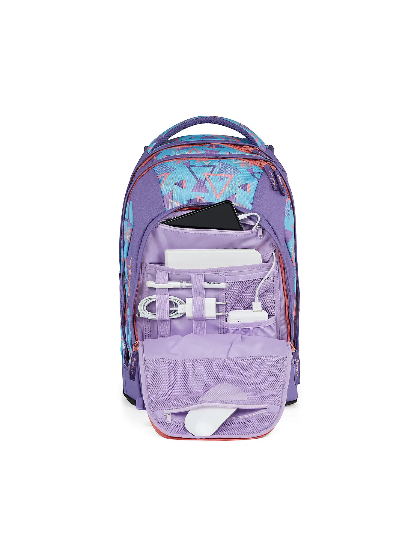 SATCH | Schulrucksack Pack 80s Dance | lila