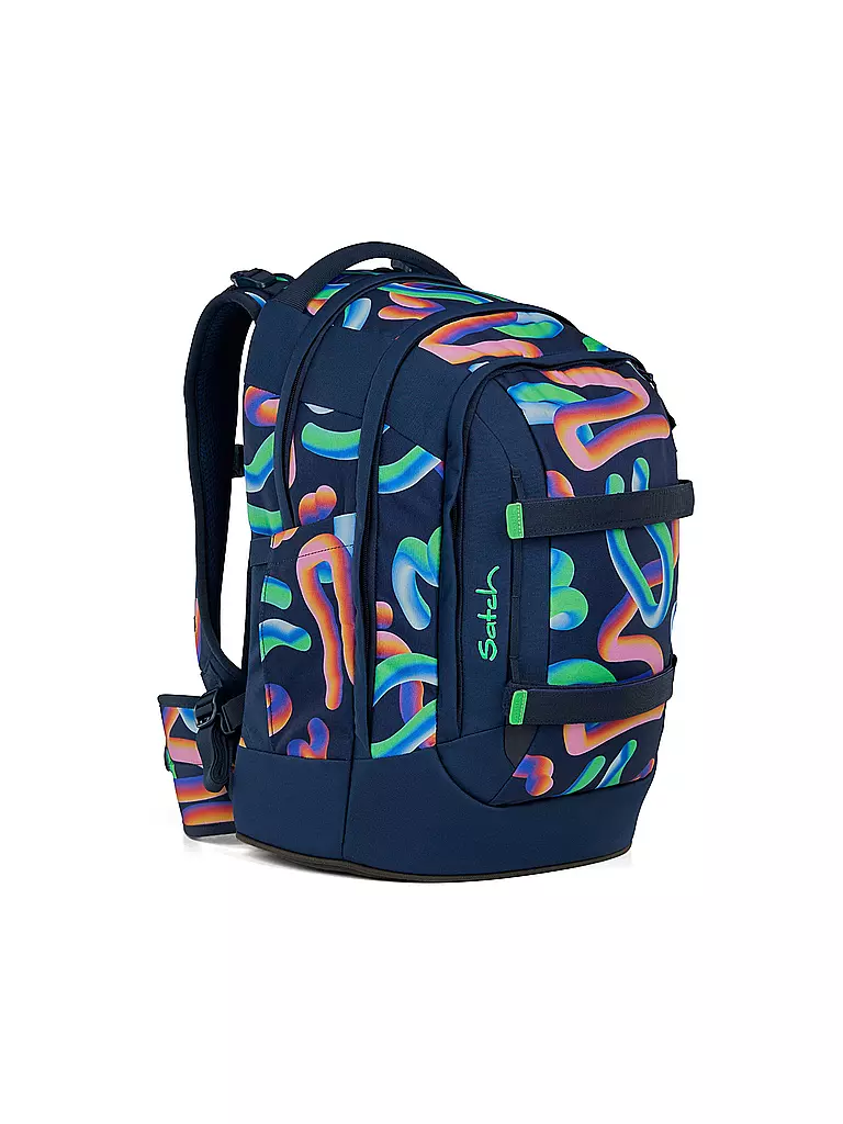 SATCH | Schulrucksack Pack Crazy Twist | schwarz