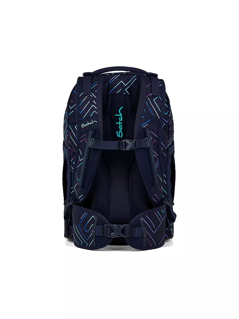 SATCH | Schulrucksack Pack Purple Laser  | schwarz