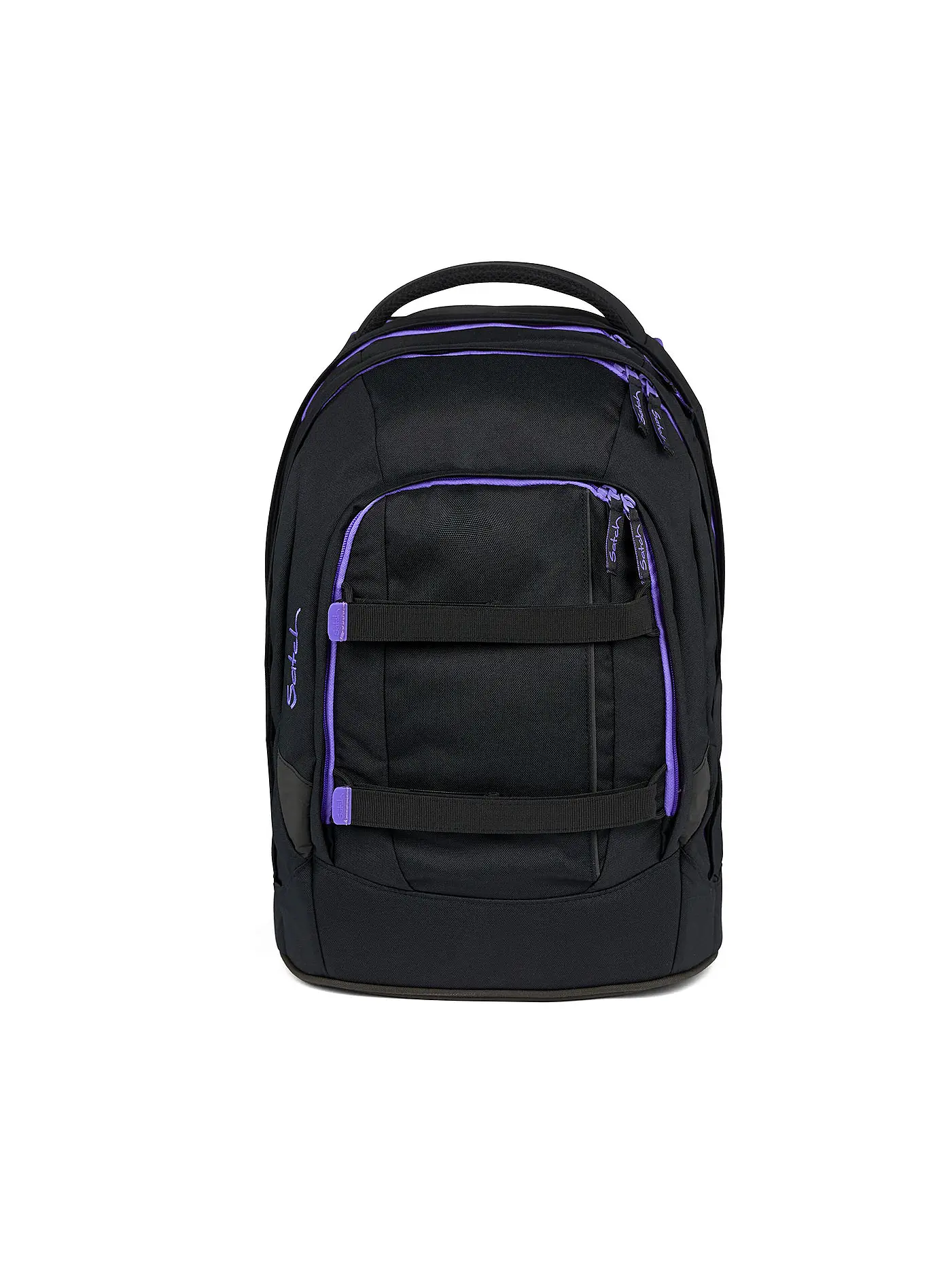 SATCH | Schulrucksack Satch Pack Bright Faces | schwarz
