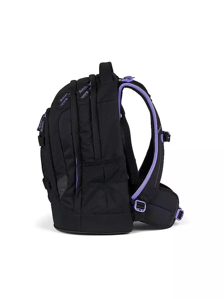 SATCH | Schulrucksack Pack Purple Phantom | schwarz