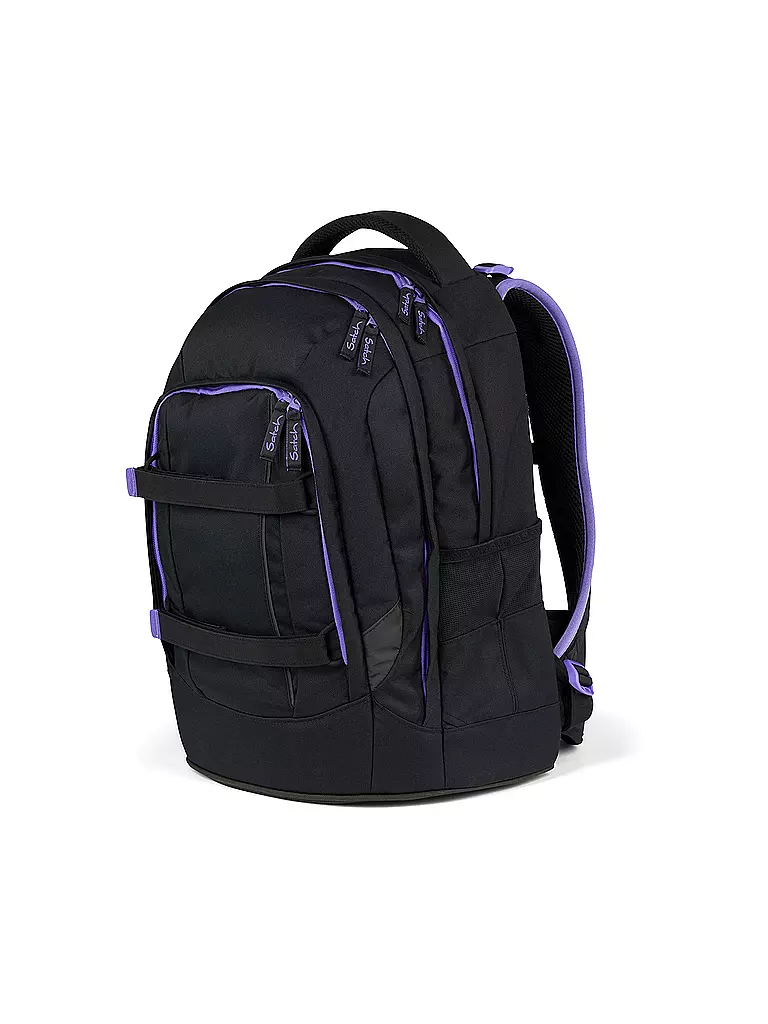 SATCH | Schulrucksack Pack Purple Phantom | schwarz