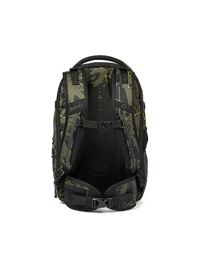 SATCH | Schulrucksack Satch Match - Geo Storm | schwarz