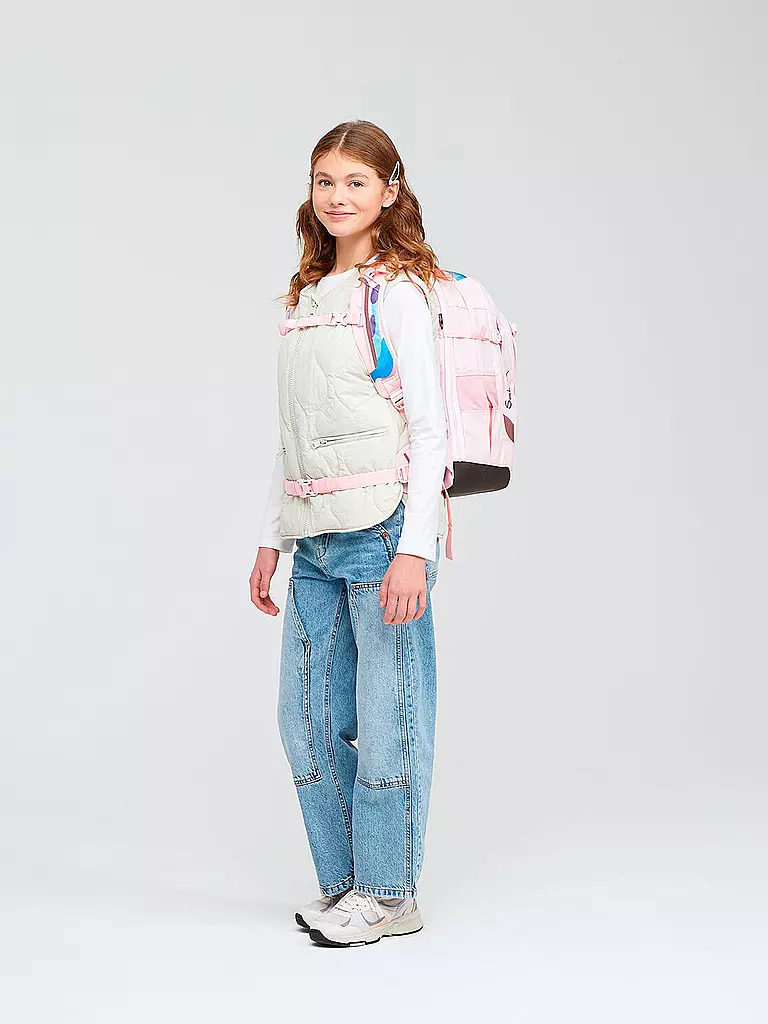 SATCH | Schulrucksack Satch Match Candy Clouds | rosa