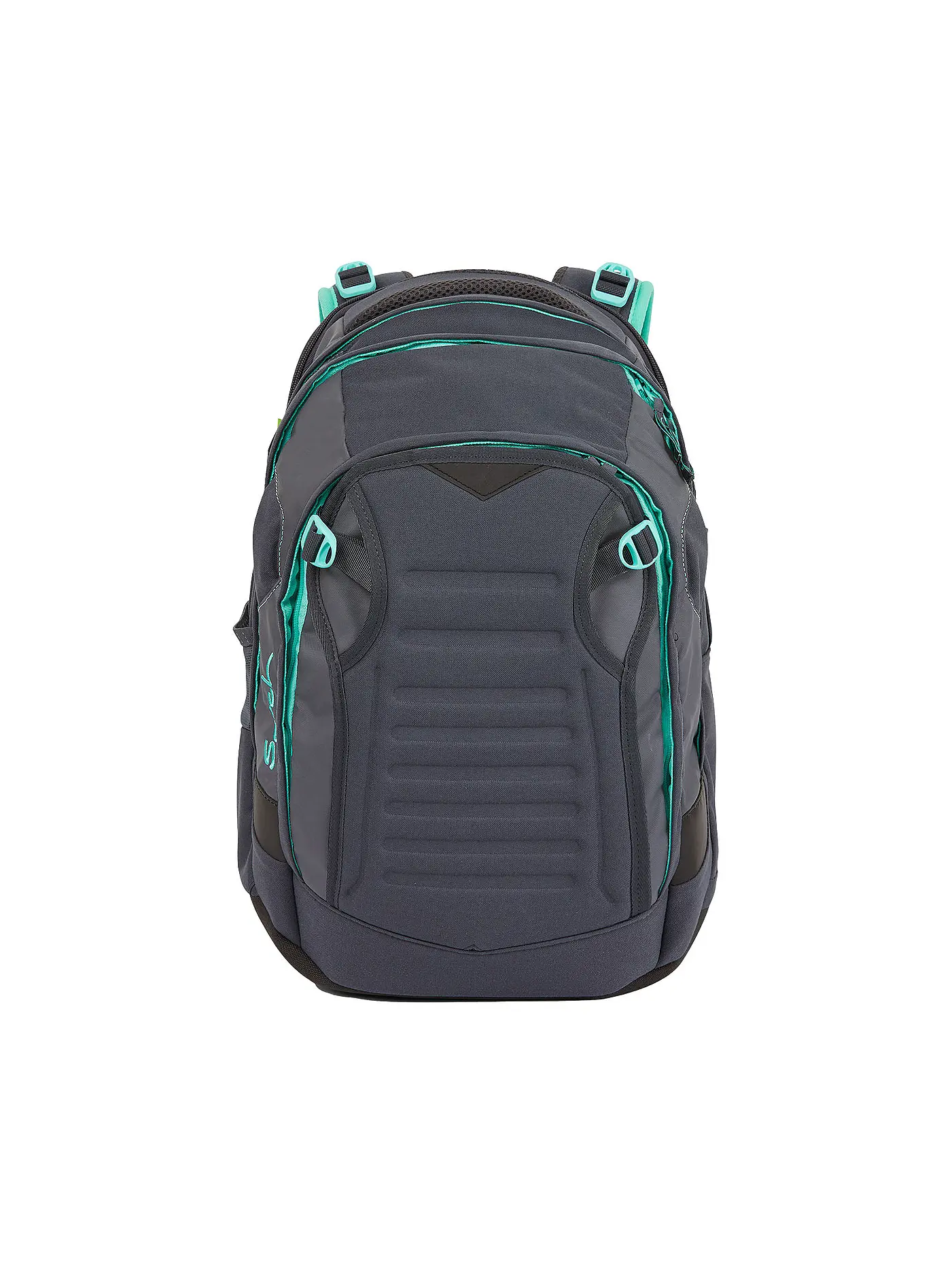 SATCH | Schulrucksack Satch Match Mint Phantom | grau