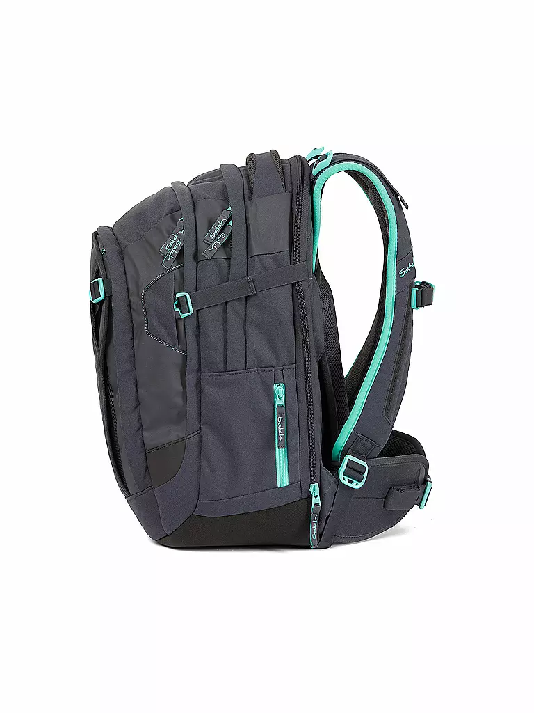 SATCH | Schulrucksack Satch Match Mint Phantom | grau