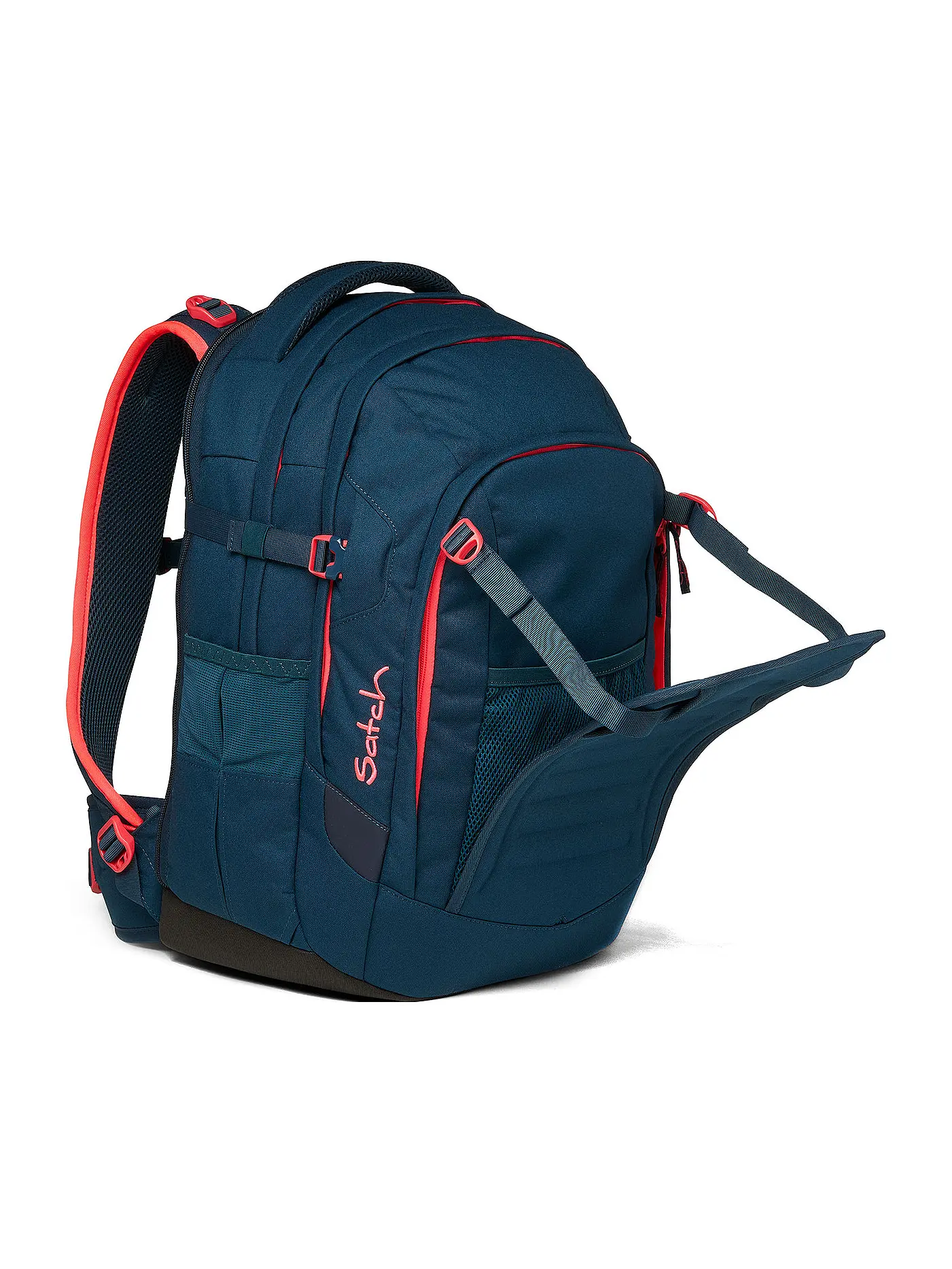 SATCH | Schulrucksack Satch Match Pink Phantom | grau