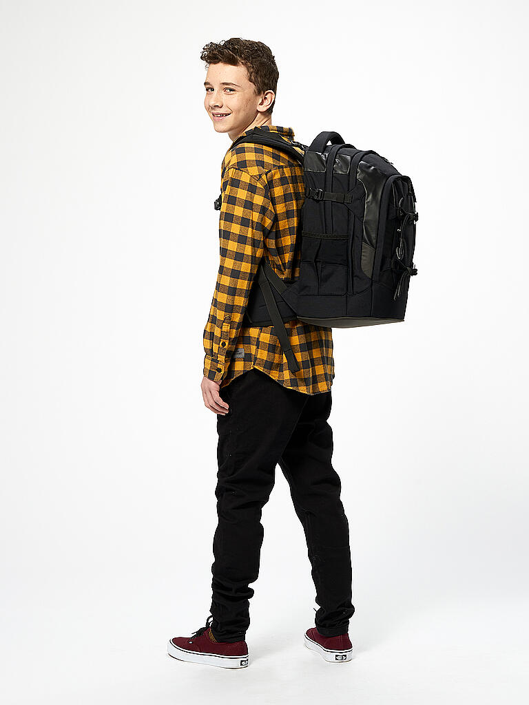 SATCH | Schulrucksack Satch Pack - Black Reef Spring Drop | schwarz