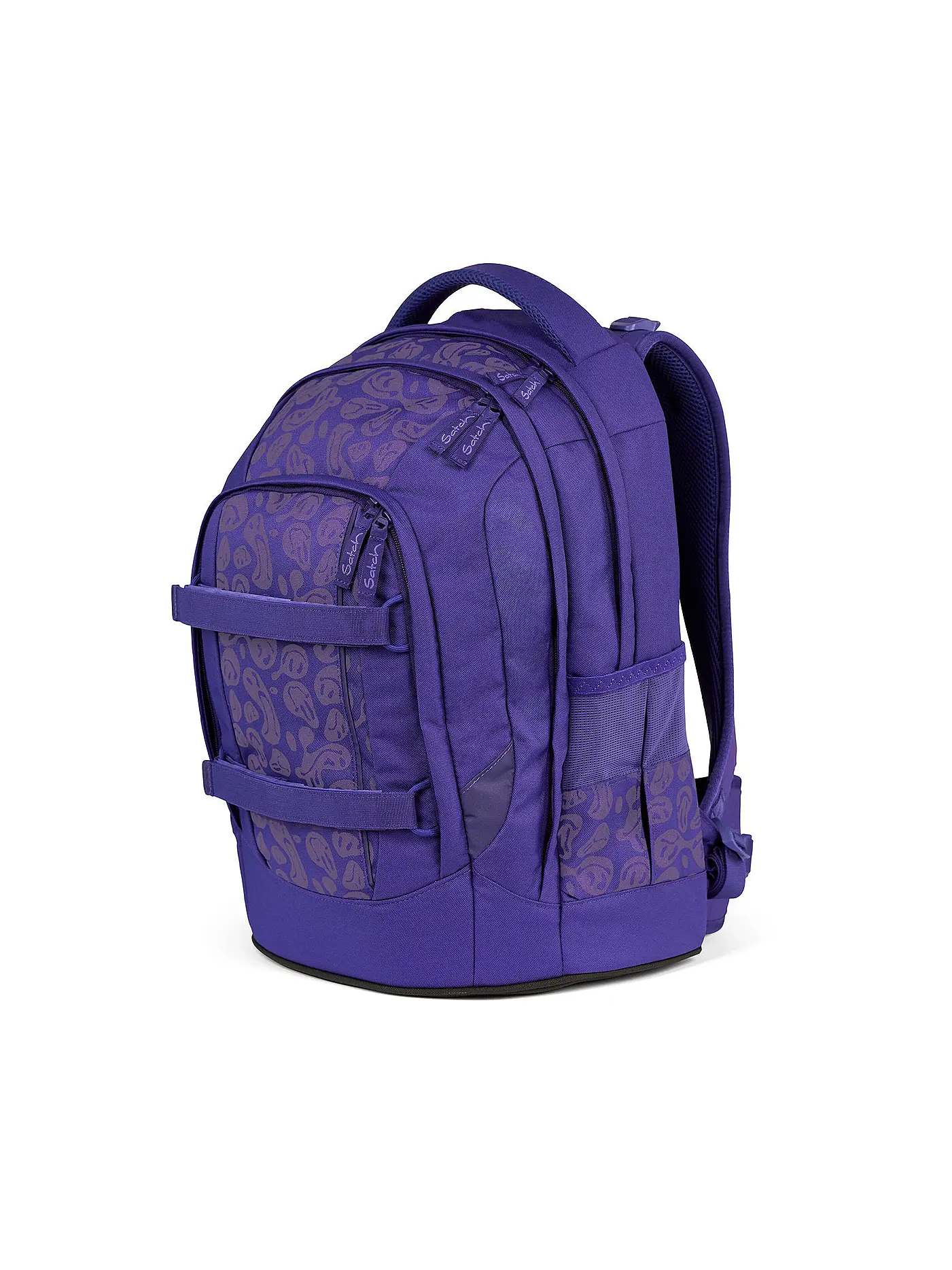 SATCH | Schulrucksack Satch Pack Bright Faces | lila