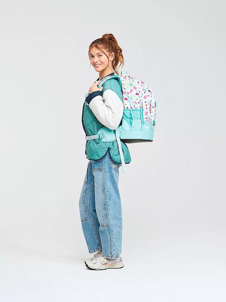 SATCH | Schulrucksack Satch Pack Dreamy Mosaic | mint