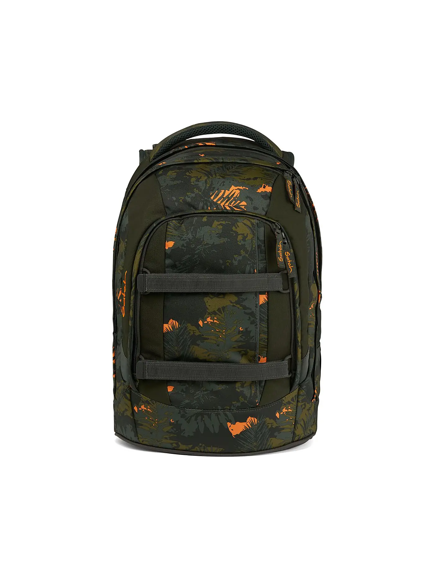 SATCH | Schulrucksack Satch Pack Bright Faces | dunkelgrün