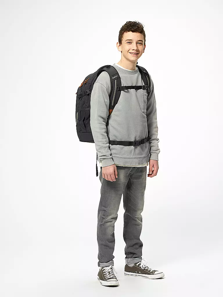 SATCH | Schulrucksack Satch Pack | grau