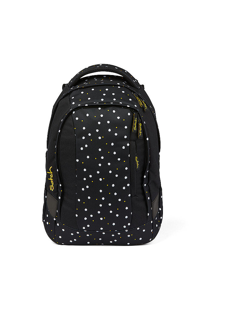 SATCH | Schulrucksack Satch Sleek - Lazy Daisy | schwarz