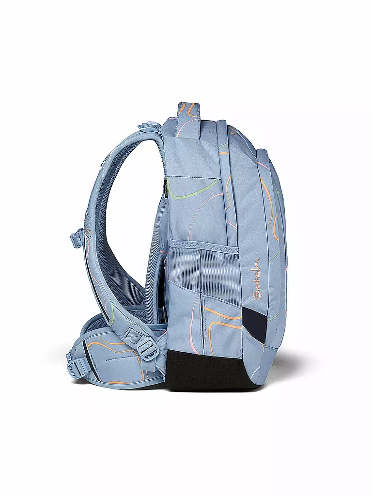 SATCH | Schulrucksack Sleek - Vivid Blue | hellblau
