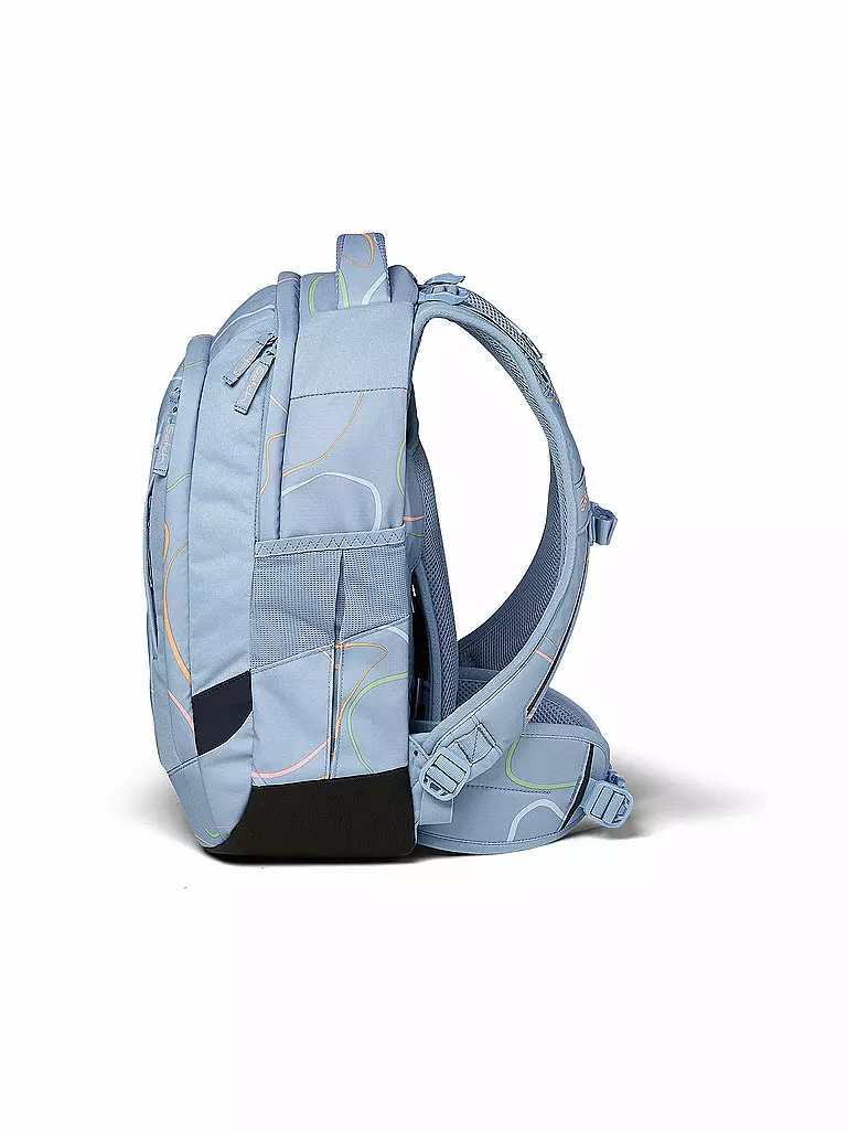 SATCH | Schulrucksack Sleek - Vivid Blue | hellblau