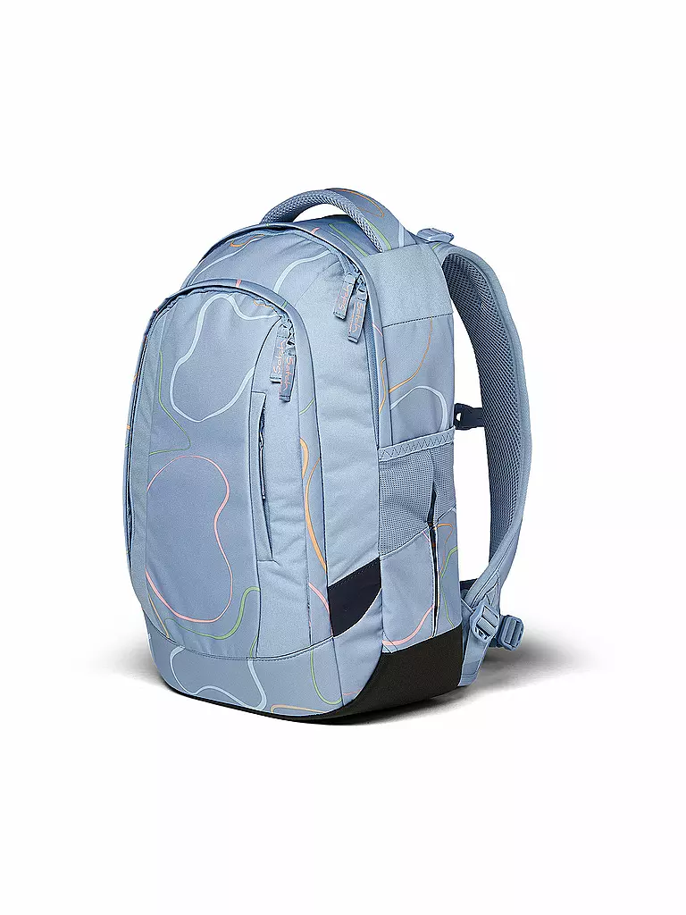 SATCH | Schulrucksack Sleek - Vivid Blue | hellblau