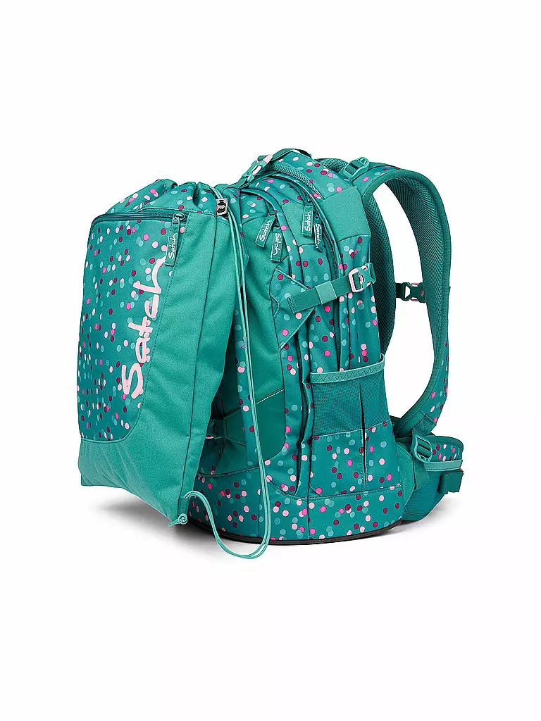 SATCH | Sportbeutel - Gym Bag  Happy Confetti | türkis