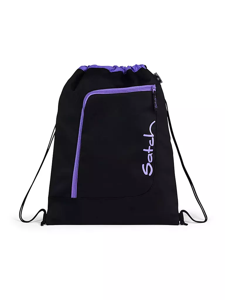 SATCH | Sportbeutel Purple Phantom | schwarz