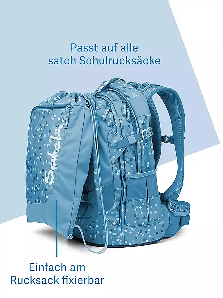 SATCH | Sportbeutel Purple Phantom | schwarz
