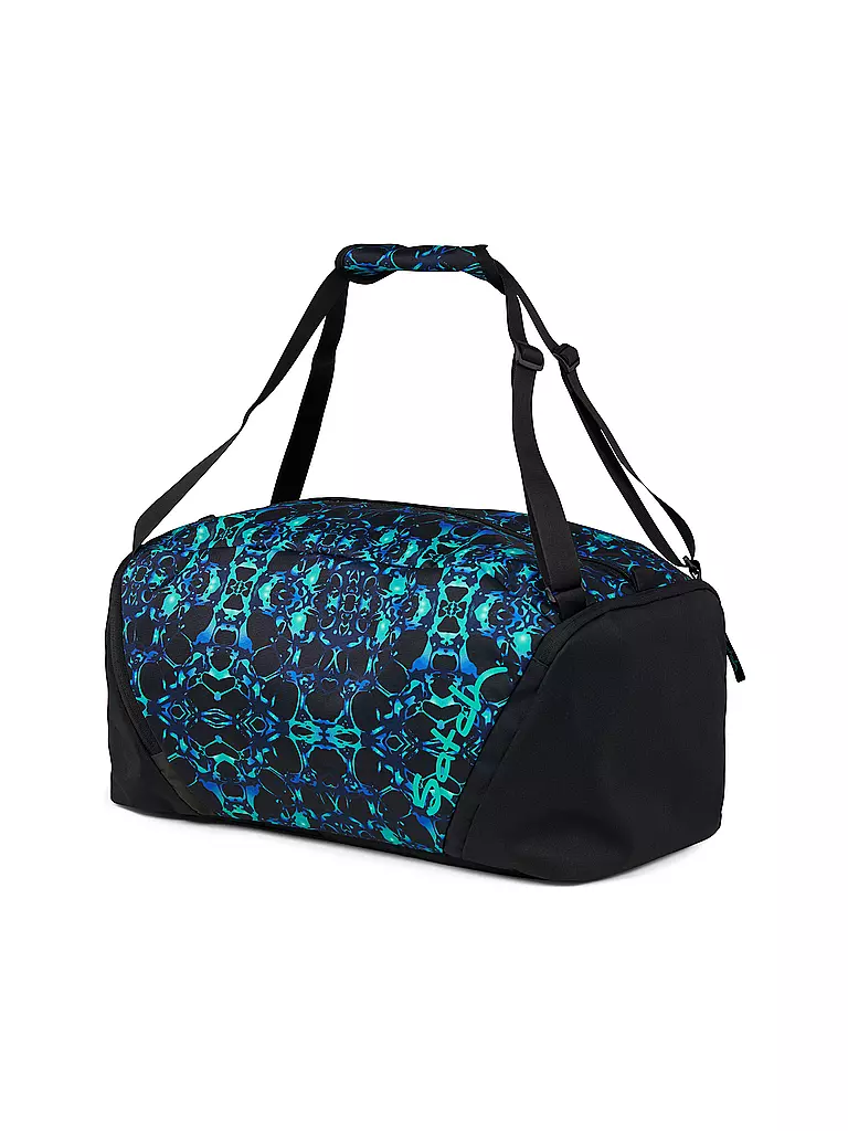 SATCH | Sporttasche - Caleido Blue | schwarz
