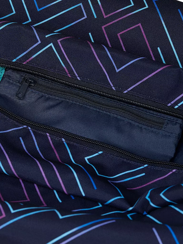 SATCH | Sporttasche - Purple Laser | schwarz