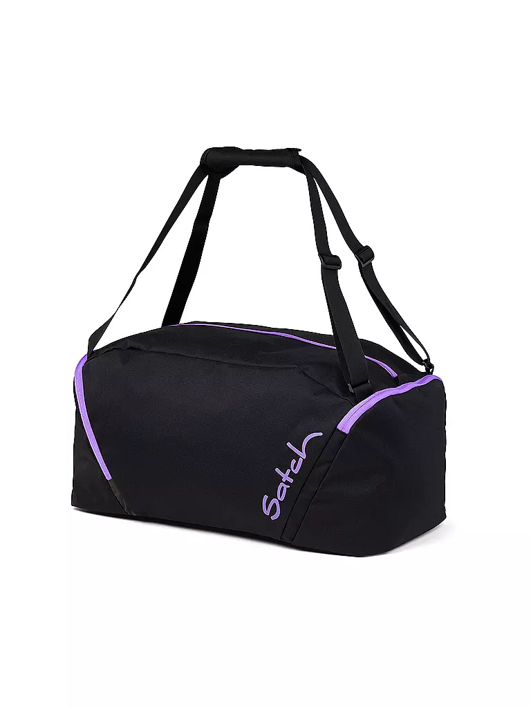 SATCH | Sporttasche - Purple Phantom | schwarz