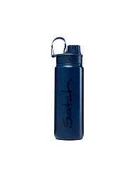 SATCH | Trinkflasche 0,5l Edelstahl Black | dunkelblau