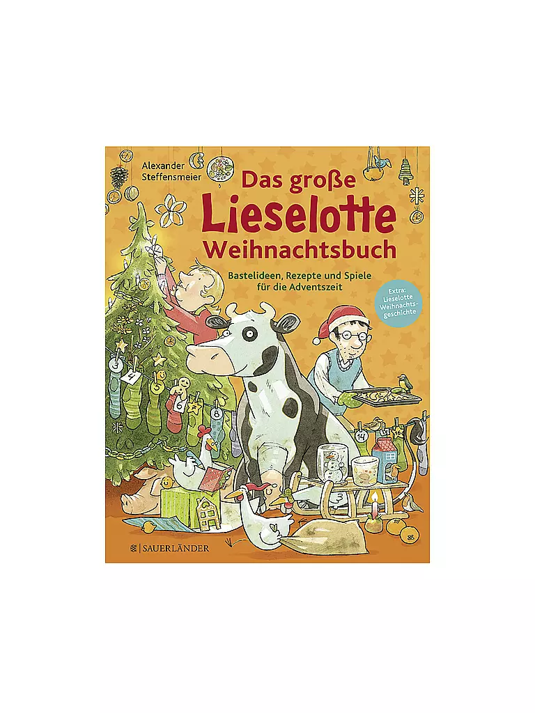 SAUERLAENDER VERLAG | Das große Lieselotte Weihnachtsbuch  | keine Farbe