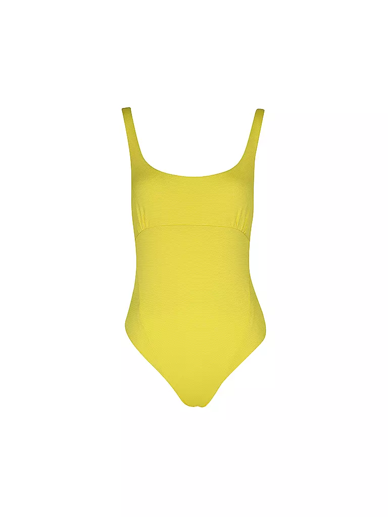 SAVE THE DUCK | Damen Badeanzug NIKAIA starlight yellow | gelb