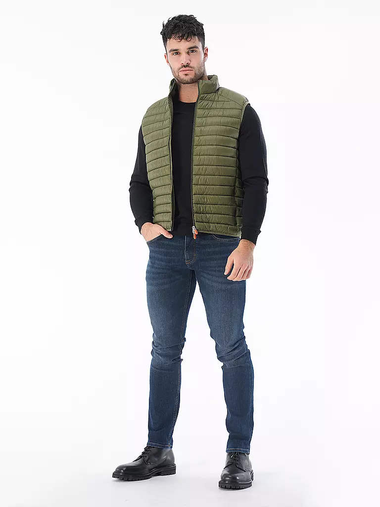 SAVE THE DUCK | Steppgilet ADAM | olive