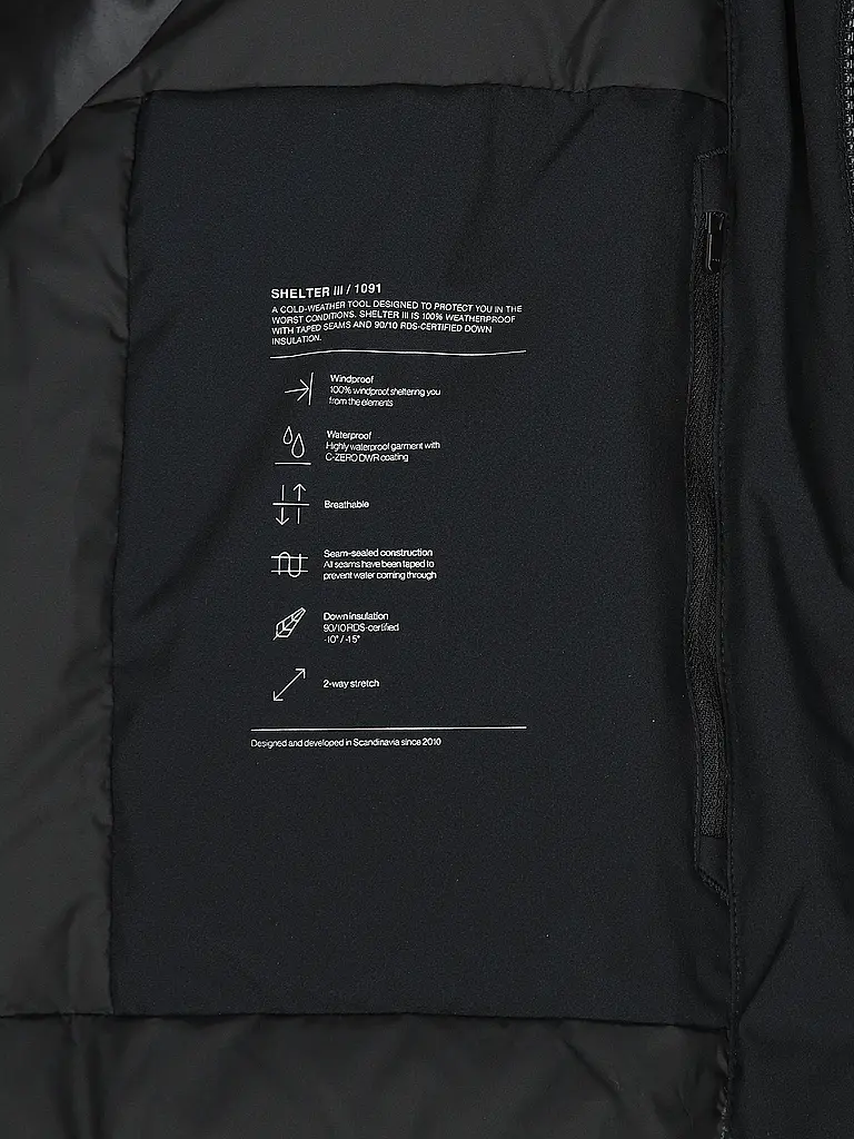 SCANDINAVIAN EDITION | Parka SHELTER III | Dunkelblau