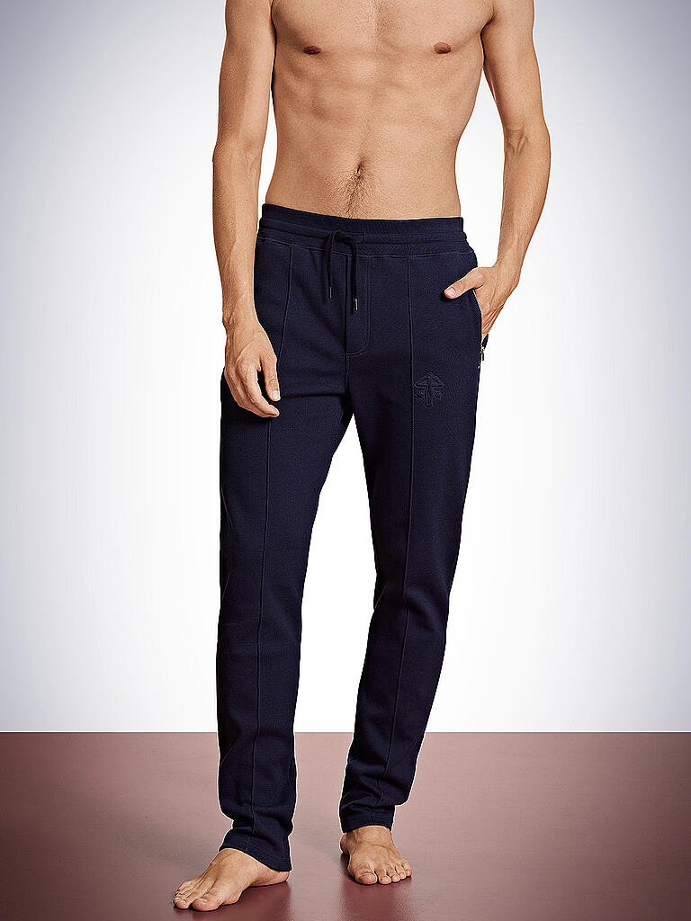 SCHIESSER REVIVAL | Herren Loungehose " Peter " | blau