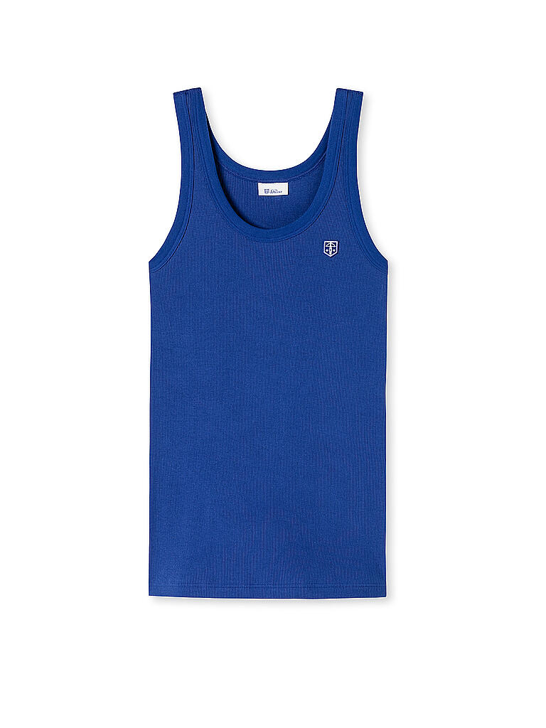 SCHIESSER REVIVAL | Tank Top " Friedrich " | blau