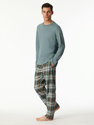 SCHIESSER | Pyjama Langarmshirt 