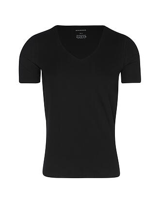 SCHIESSER | Shirt schwarz
