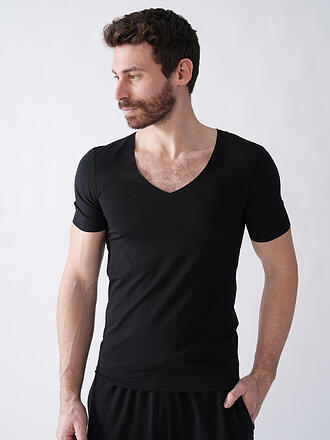 SCHIESSER | Shirt schwarz