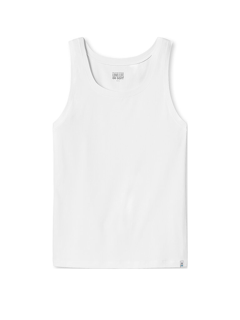 Trägershirt - Unterhemd LONG LIFE SOFT weiss weiss L herren