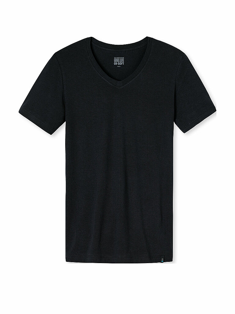 Shirt LONG LIFE SOFT blauschwarz blau XXL herren